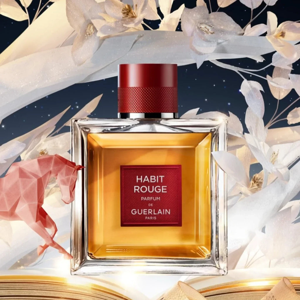 Habit Rouge de  Guerlain paris  Parfum 100ml
