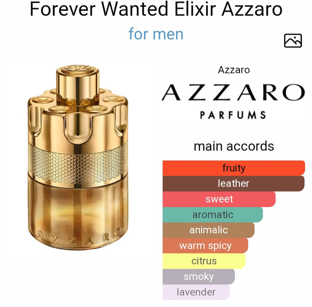 Azzaro Forever Wanted Elixir Parfum For Men 100ml