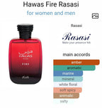 Rasasi Hawas Fire Eau De Parfum - 100ml