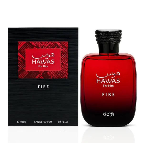 Rasasi Hawas Fire Eau De Parfum - 100ml