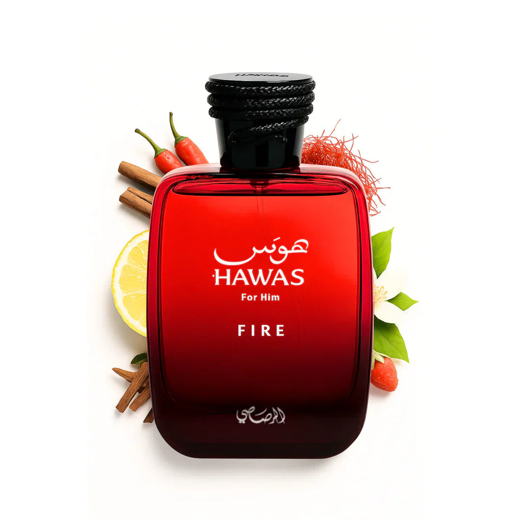 Rasasi Hawas Fire Eau De Parfum - 100ml