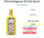Guccii Floraa Eau De Perfume Orchid Yellow - 100ml